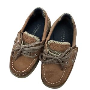 Sperry Boys Toddler Velcro Closure Classic Boat Shoes 7